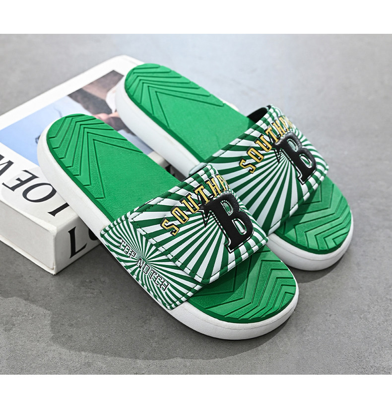 Anti odor and anti slip Velcro beach slippers