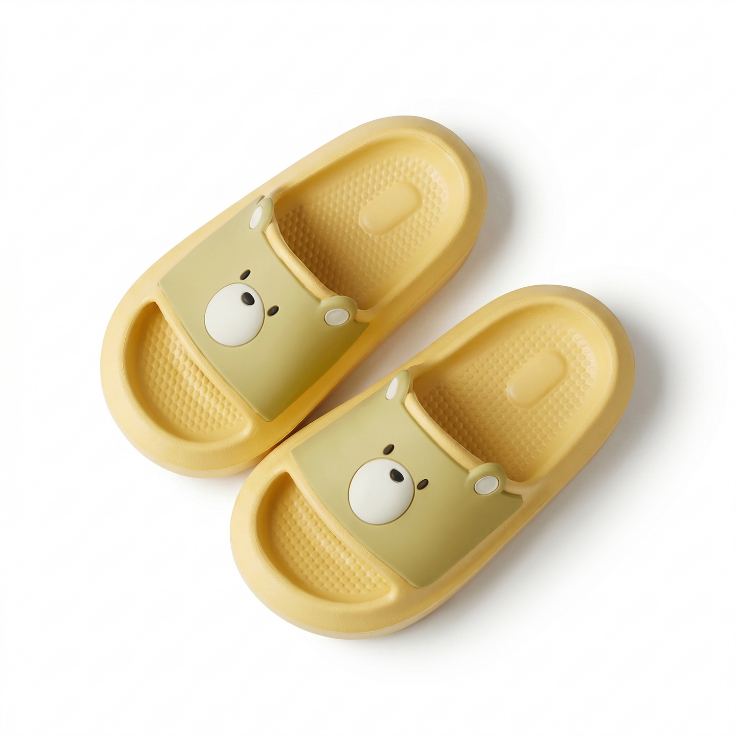 Playful Bear Face Soft Slides