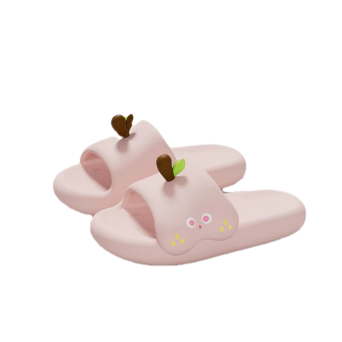 Whimsical Cartoon Fruit Platform Slides