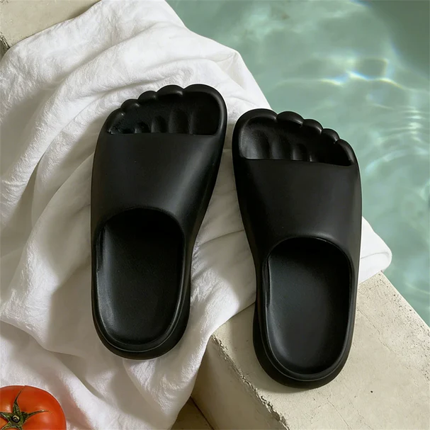 Funny Giant Barefoot Shape Slides