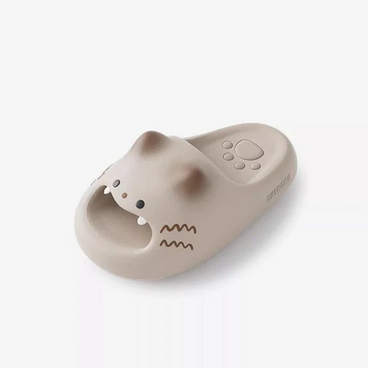 Quirky Cat Face Platform Slides