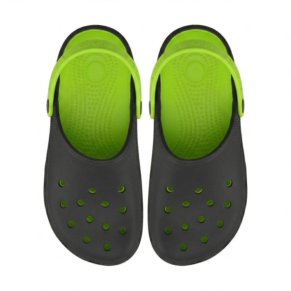 Trendy EVA perforated shoes