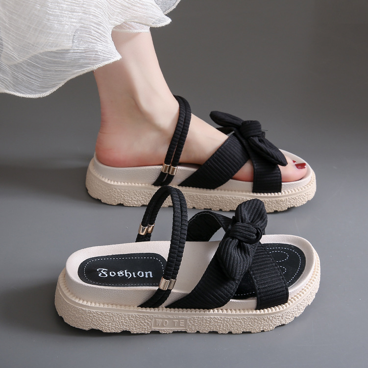 Fairy style Roman beach women's slippers