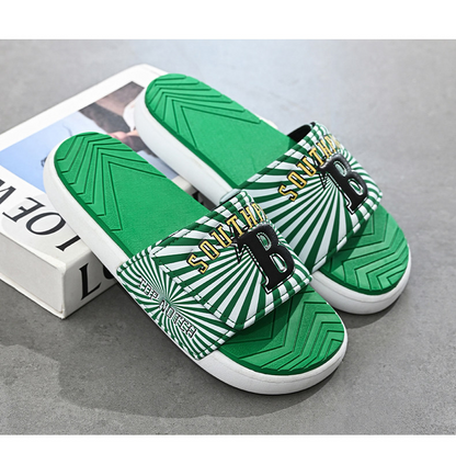 Anti odor and anti slip Velcro beach slippers