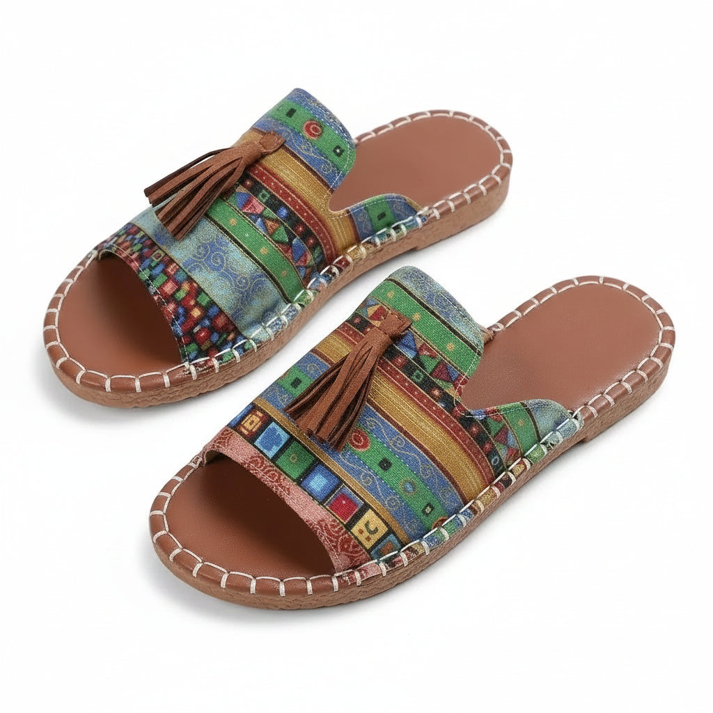 Womens Bohemian Flat Sandals