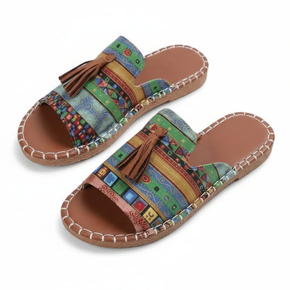 Womens Bohemian Flat Sandals