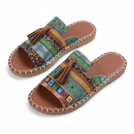 Womens Bohemian Flat Sandals