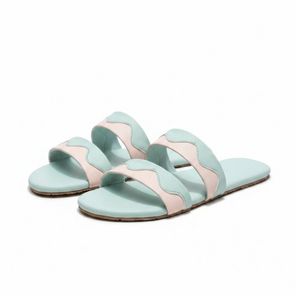 Breezy Wavy Edge Summer Slides