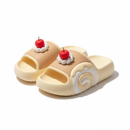 Sweet Swiss Roll Cake Slides