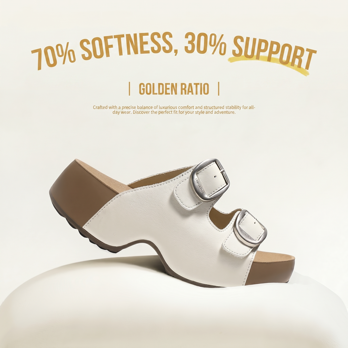 Women's Platform Cork Footbed Sandals