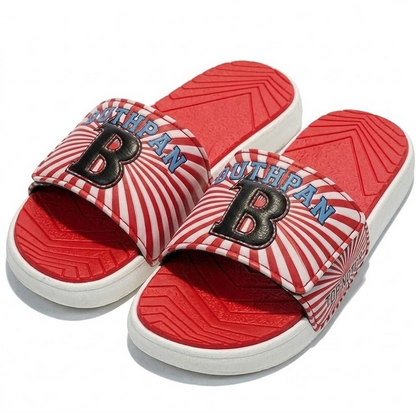 Anti odor and anti slip Velcro beach slippers