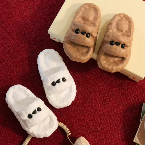 Puppy Face Chunky Foam Slides