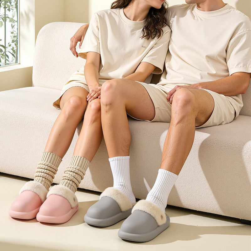 Unisex Waterproof Winter Slippers