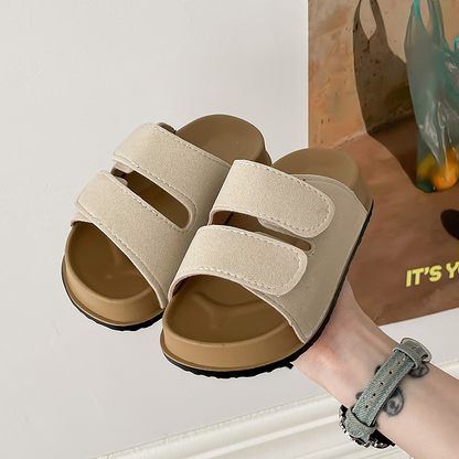 Kids Double-Strap Slide Sandals