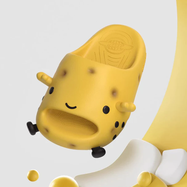 Wacky-Shaped Slippers
