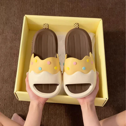 Playful Melting Ice Cream Slides