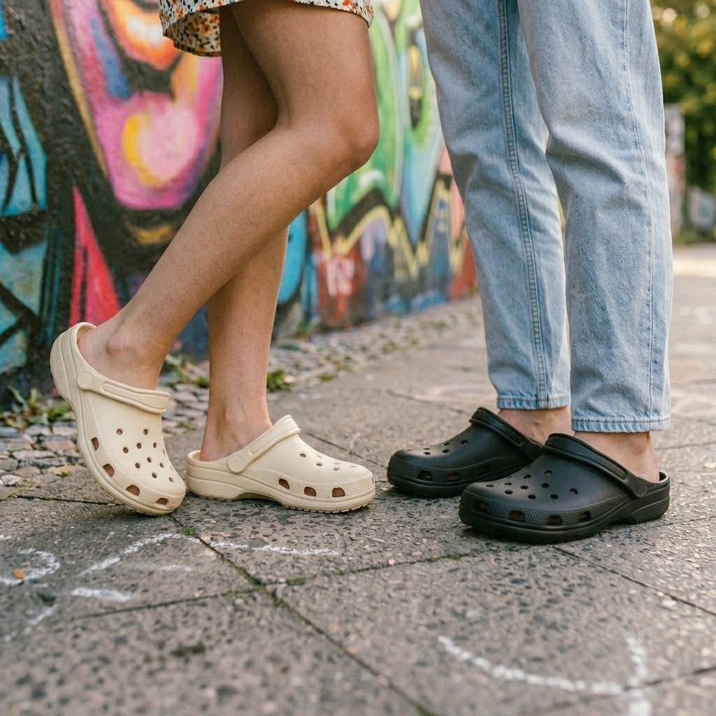 Unisex Platform Waterproof Clogs