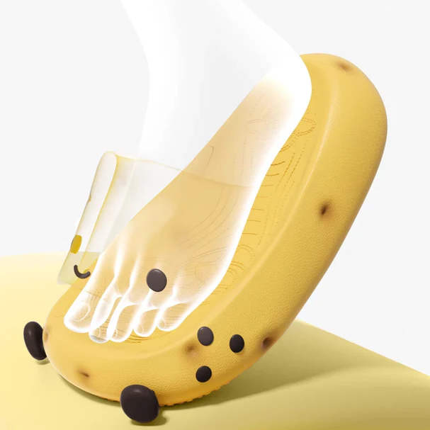 Wacky-Shaped Slippers