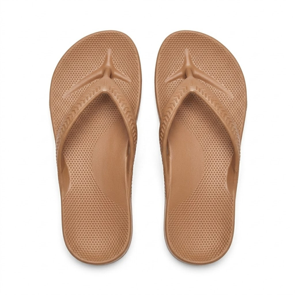 Women's Minimalist Flip Flops with Arch Support