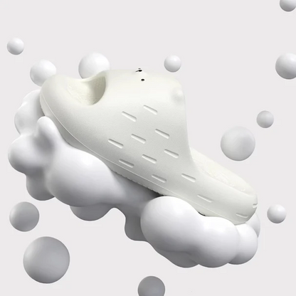 Chunky Bear Face Cloud Slides