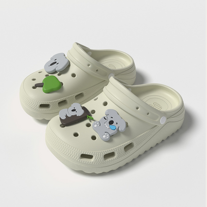 Kid's Shoes Children's home slippers with soft soles for summer quiet indoor slippers for boys and girls