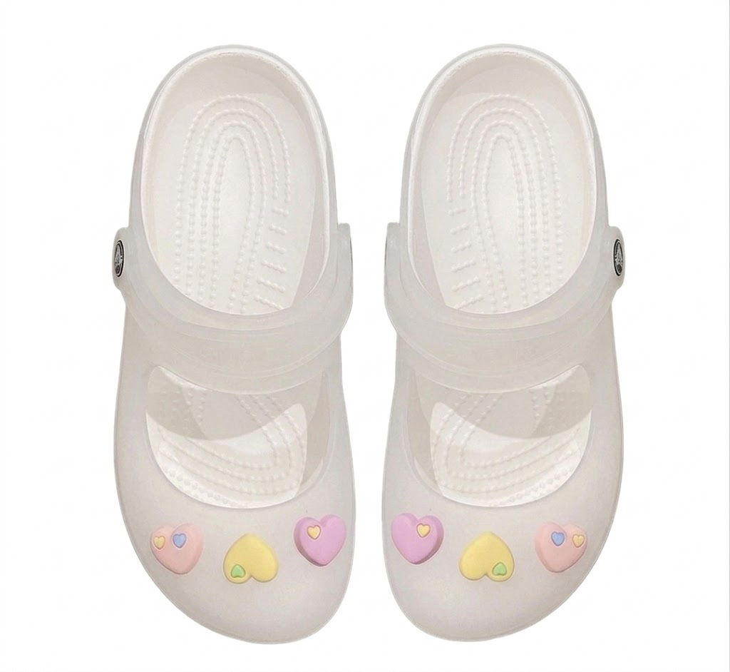 Jelly cartoon women's beach slippers