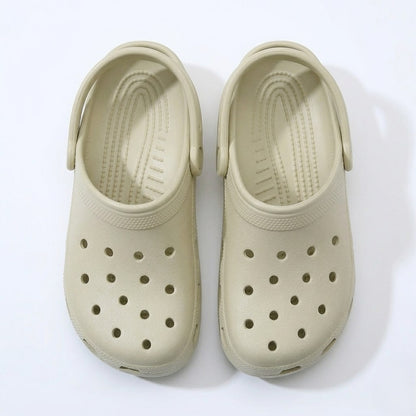 Unisex Platform Waterproof Clogs