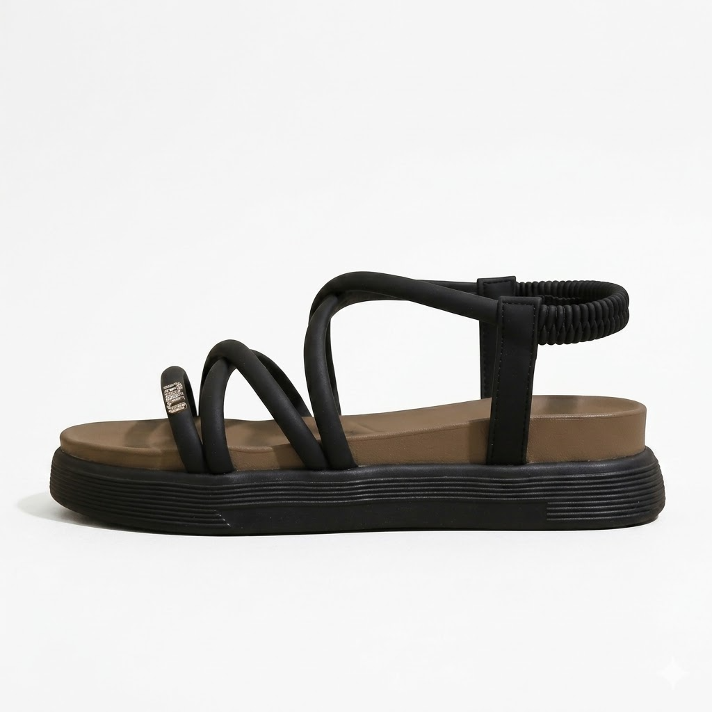 Versatile soft soled beach sandals
