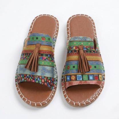 Womens Bohemian Flat Sandals