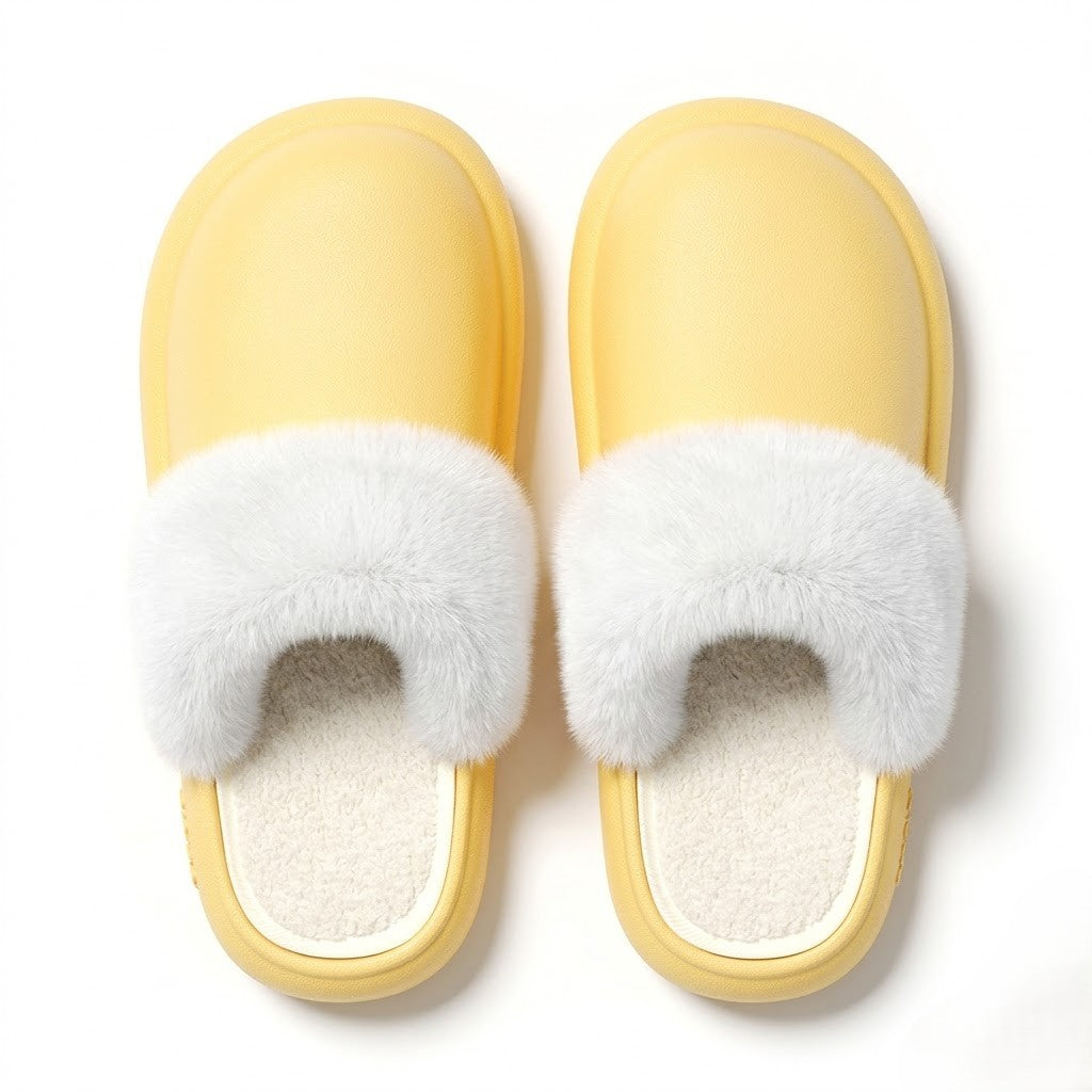 Unisex Waterproof Winter Slippers
