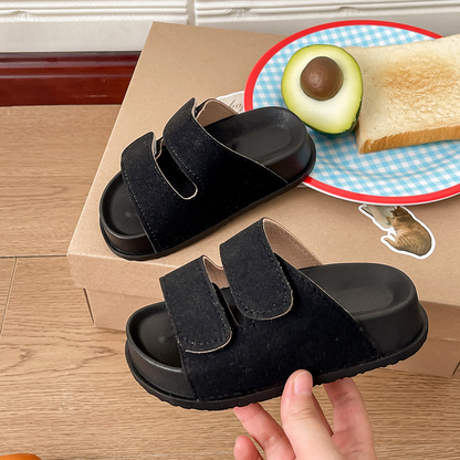 Kids Double-Strap Slide Sandals
