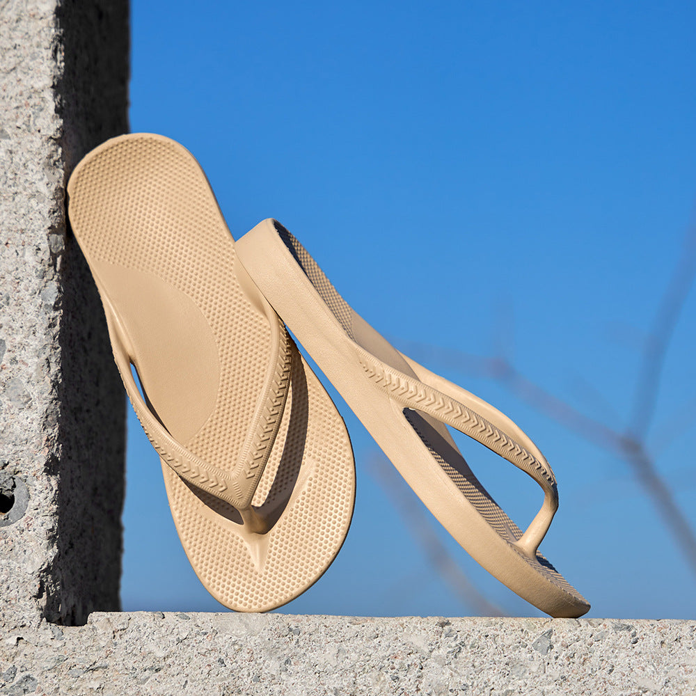 Women's Minimalist Flip Flops with Arch Support