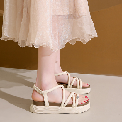 Versatile soft soled beach sandals