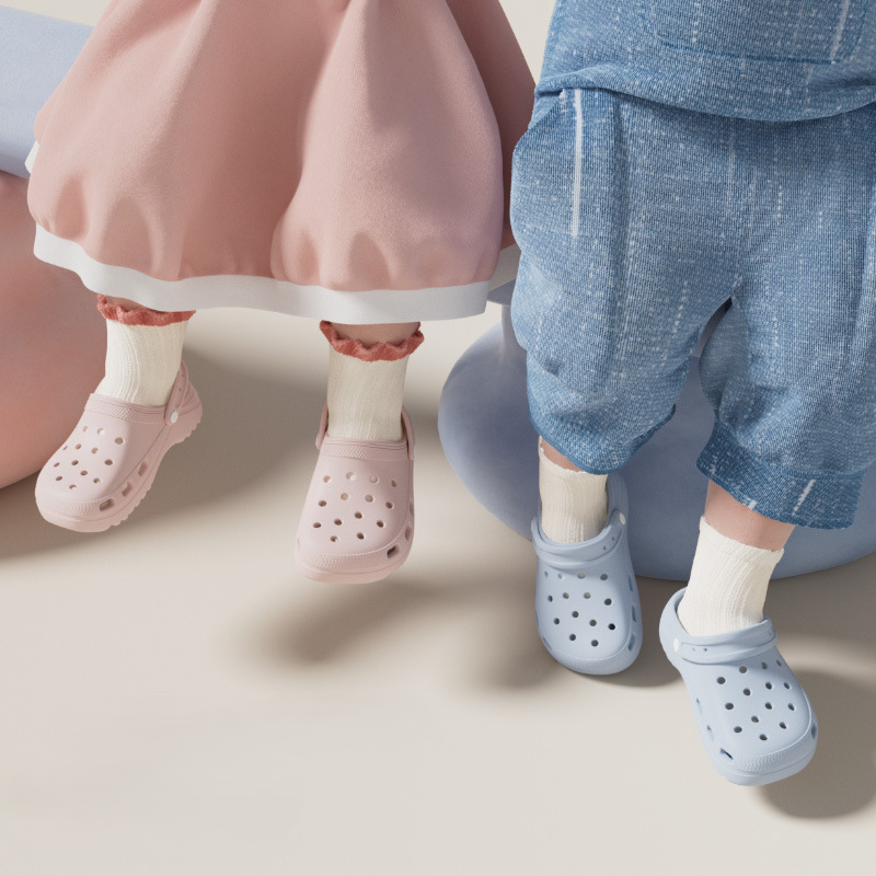 Kid's Shoes Children's home slippers with soft soles for summer quiet indoor slippers for boys and girls