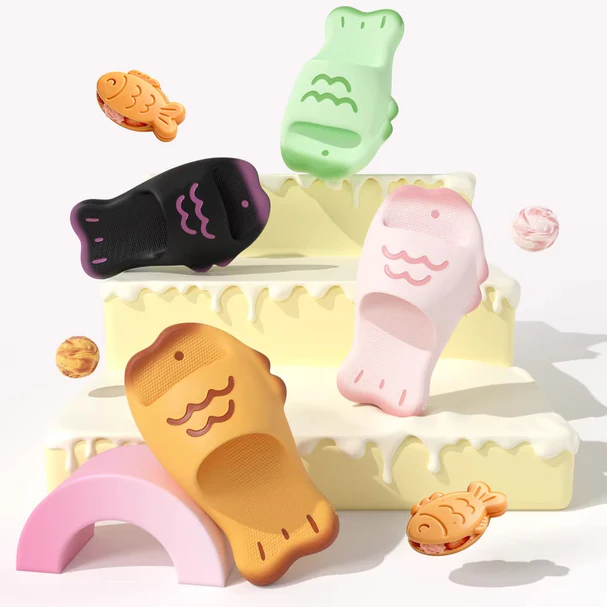 Taiyaki Fish Shaped Platform Slides