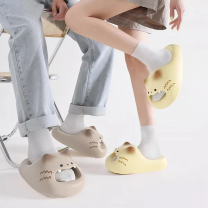 Quirky Cat Face Platform Slides