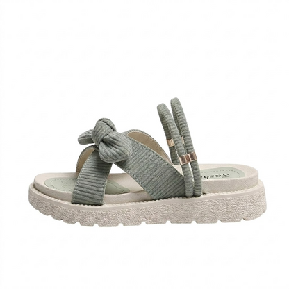 Fairy style Roman beach women's slippers