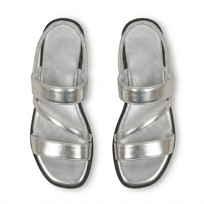 Fashionable flat bottomed beach women's sandals