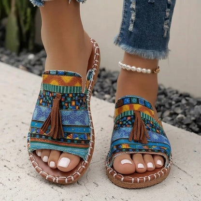 Womens Bohemian Flat Sandals