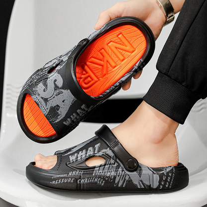 Men's outdoor anti slip beach slippers