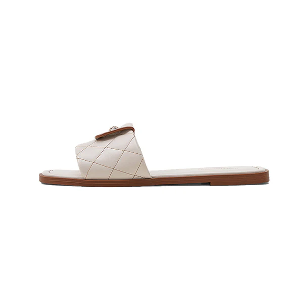 Chic Square Toe Slides
