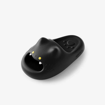 Quirky Cat Face Platform Slides