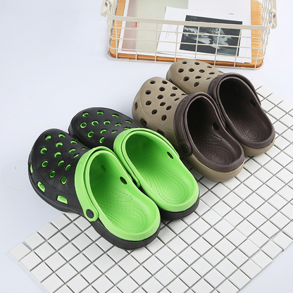 Trendy EVA perforated shoes
