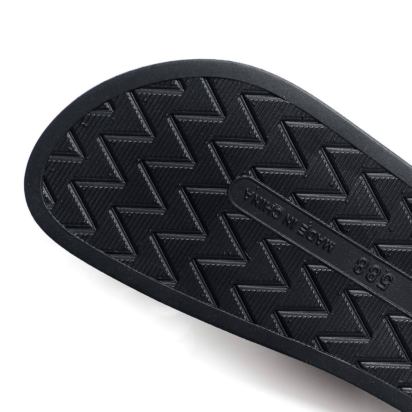 Leather Velcro Soft Bottom Beach Men's Slippers