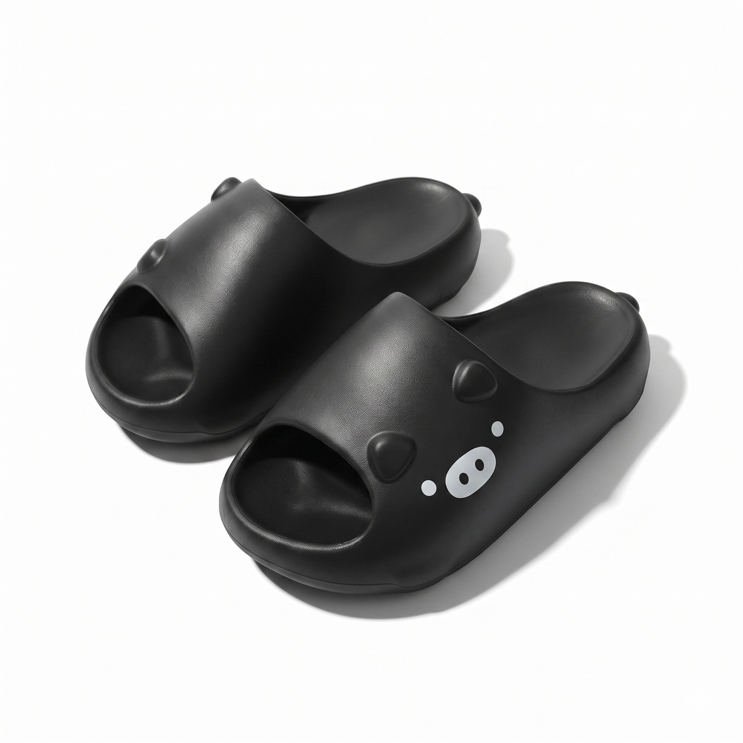 Quirky Cat Face Chunky Slides