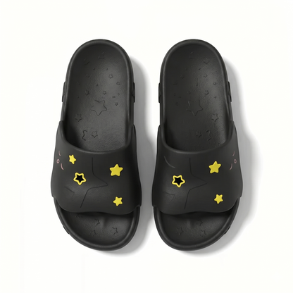 Sleepy Star Face Platform Slides