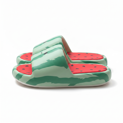 Smiley Watermelon Fruit Platform Slides