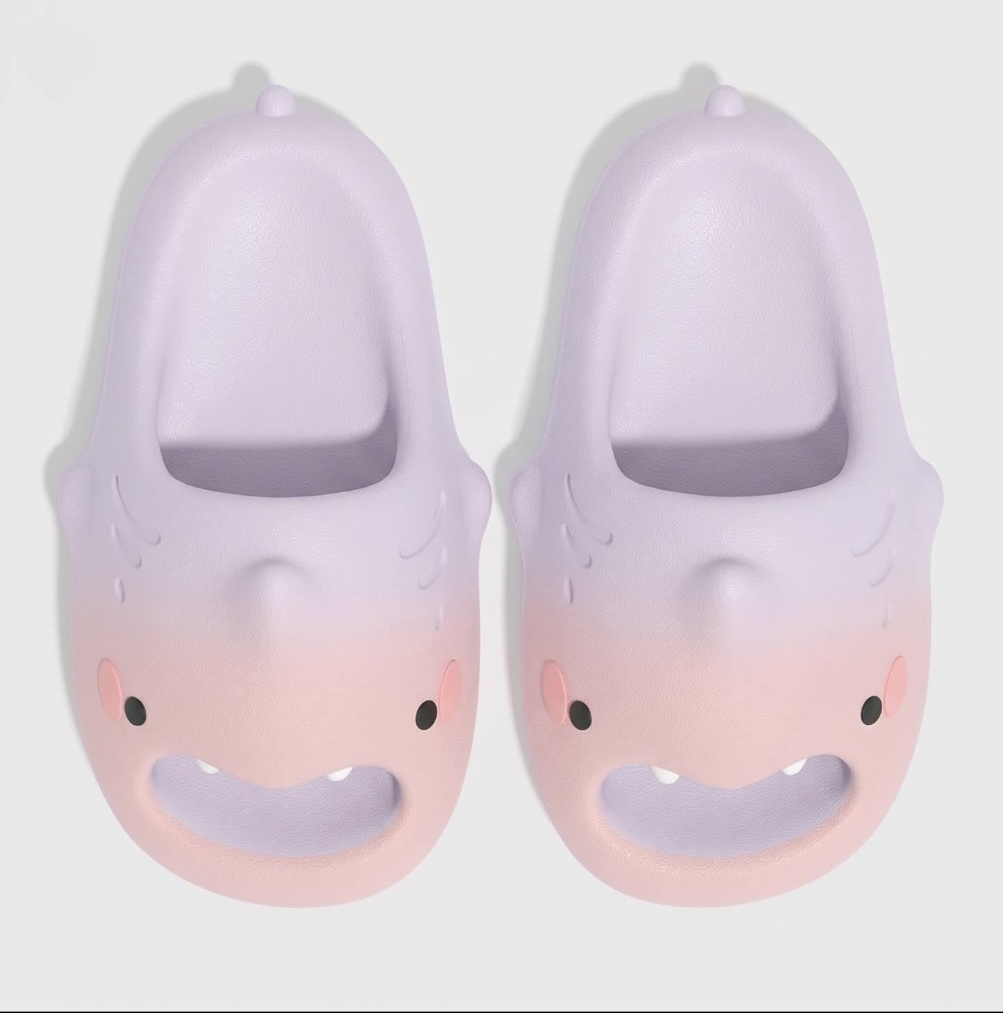 Cute cartoon shark children's slippers