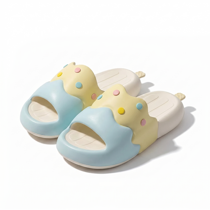 Playful Melting Ice Cream Slides