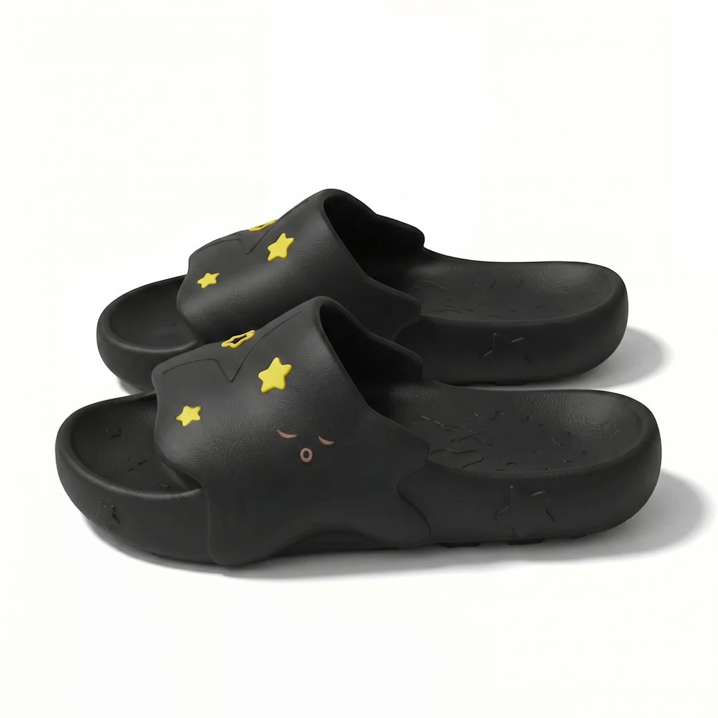 Sleepy Star Face Platform Slides